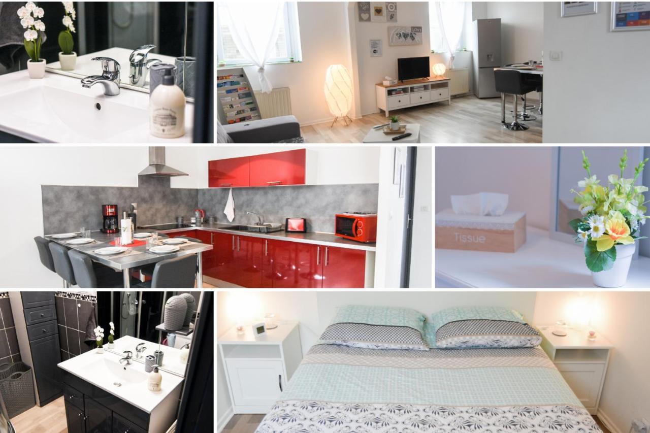Appartement "Le Terminus " Gare-Cosy-Wifi 6 Personnes Saint-Quentin  Ngoại thất bức ảnh